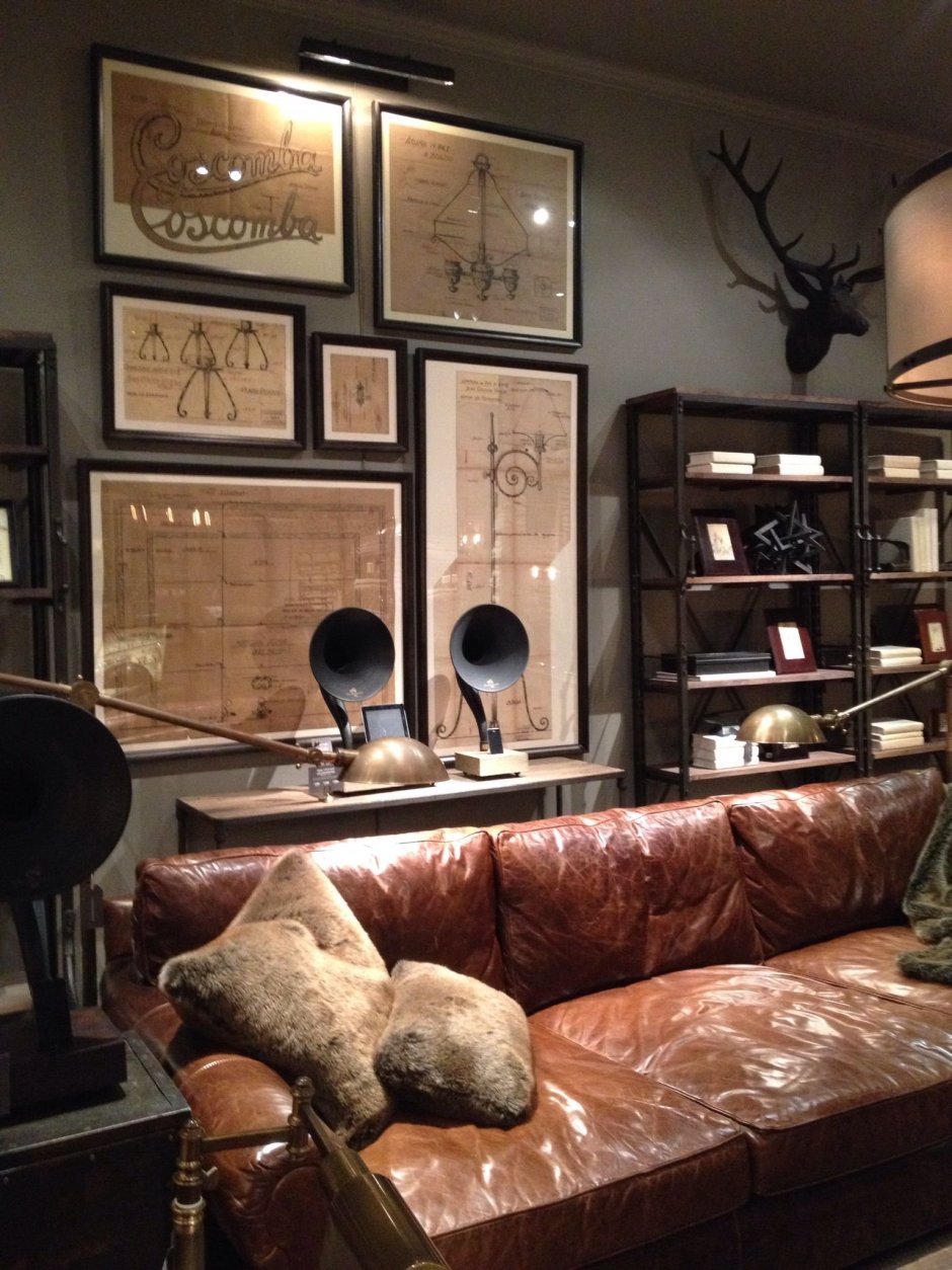 Мужской декор интерьера