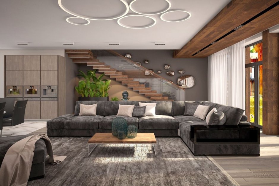 Диван в современном стиле