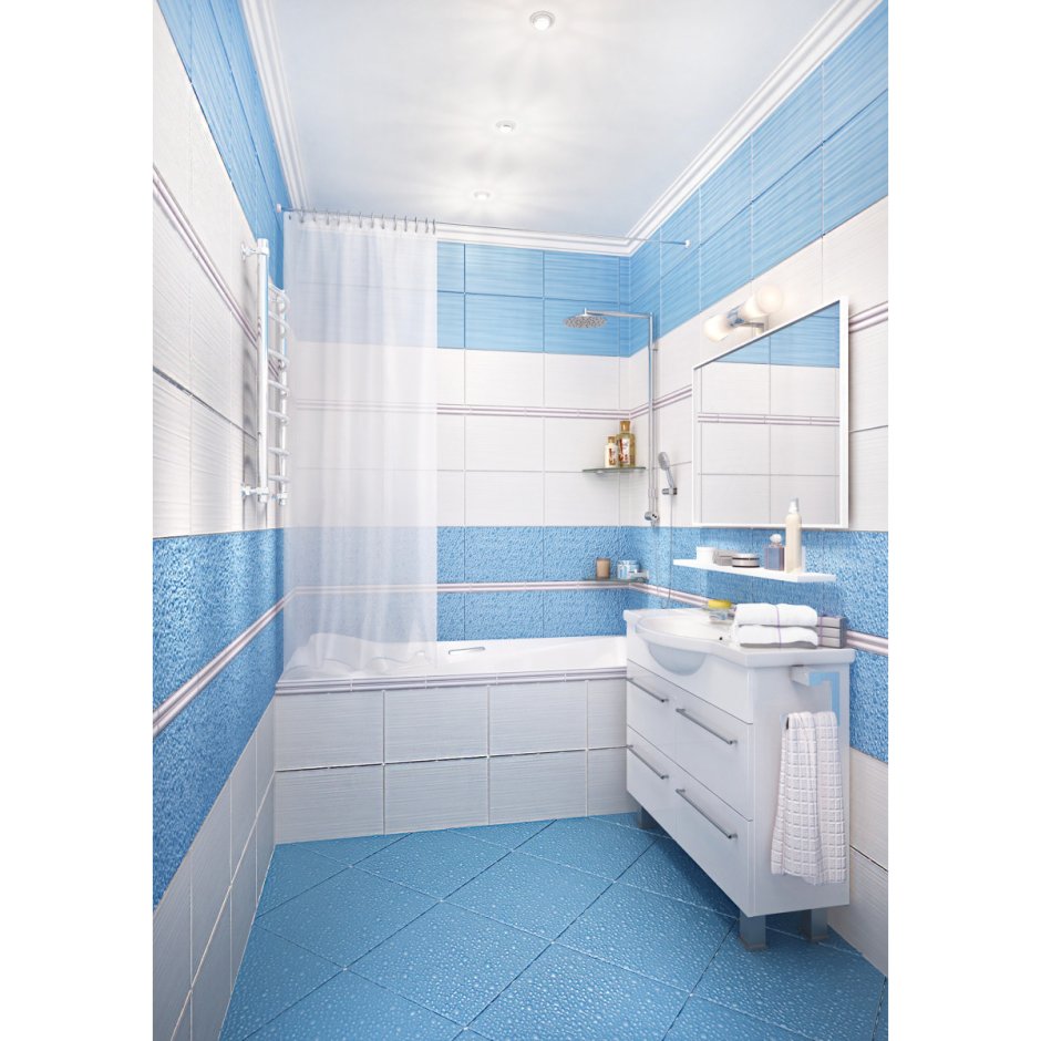 Плитка настенная Tone 30х60 см 1.62 м² цвет белый матовый