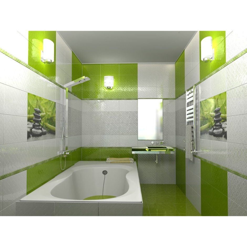 Плитка для ванной из Леруа Мерлен