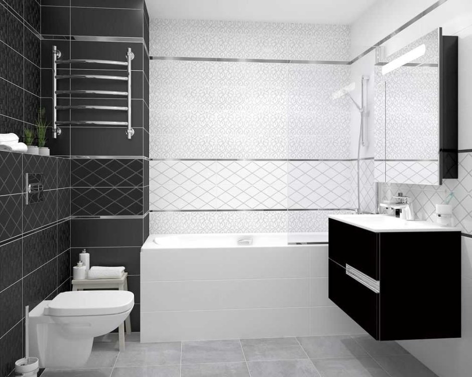 Плитка Loft Grey Леруа Мерлен