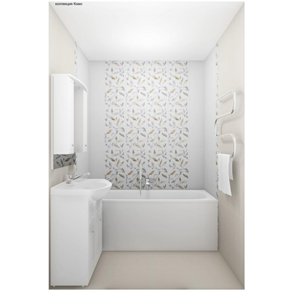 Плитка настенная Detroit Gris 20х60 см 1.44 м2 цвет серый