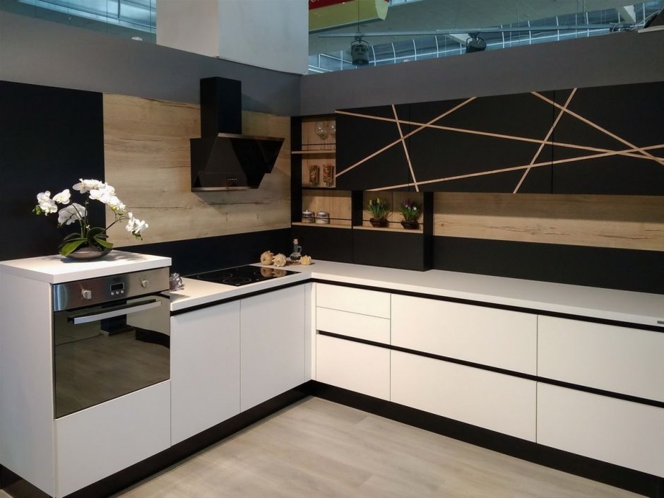 Кухни лазурит Ортлер угловая