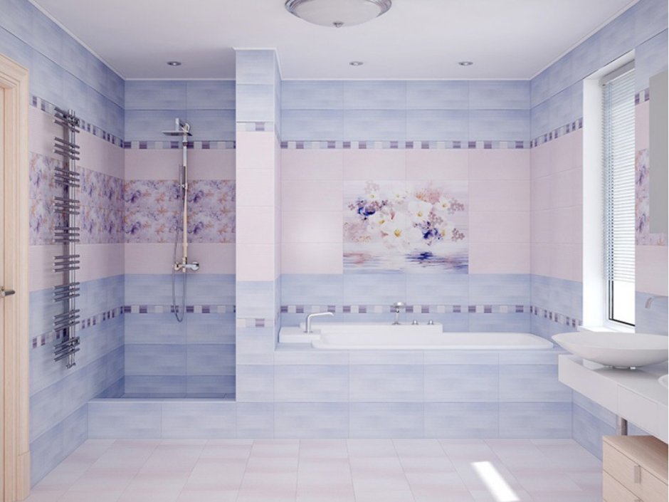 Плитка акварель Уралкерамика