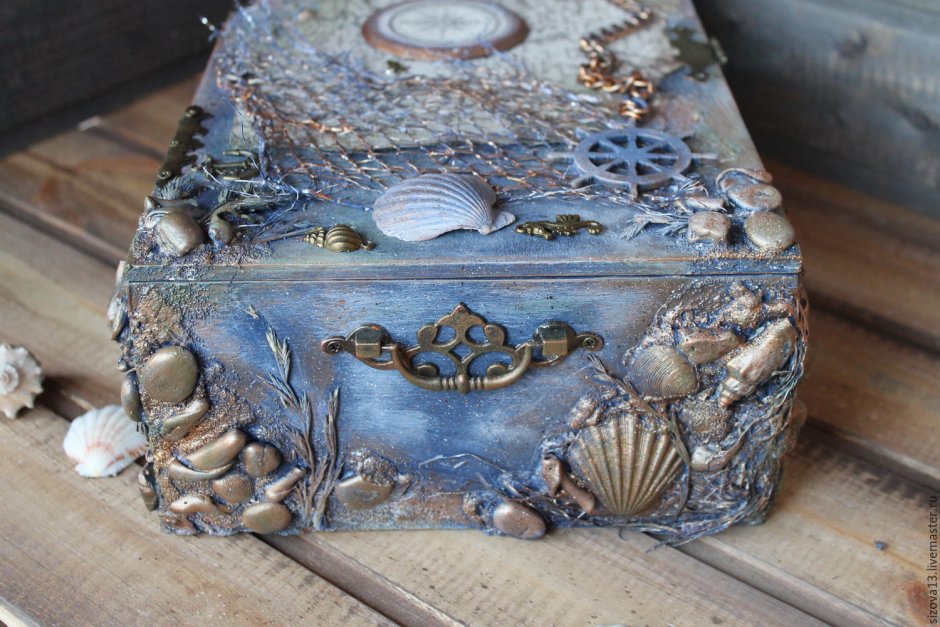 Шкатулка в морском стиле