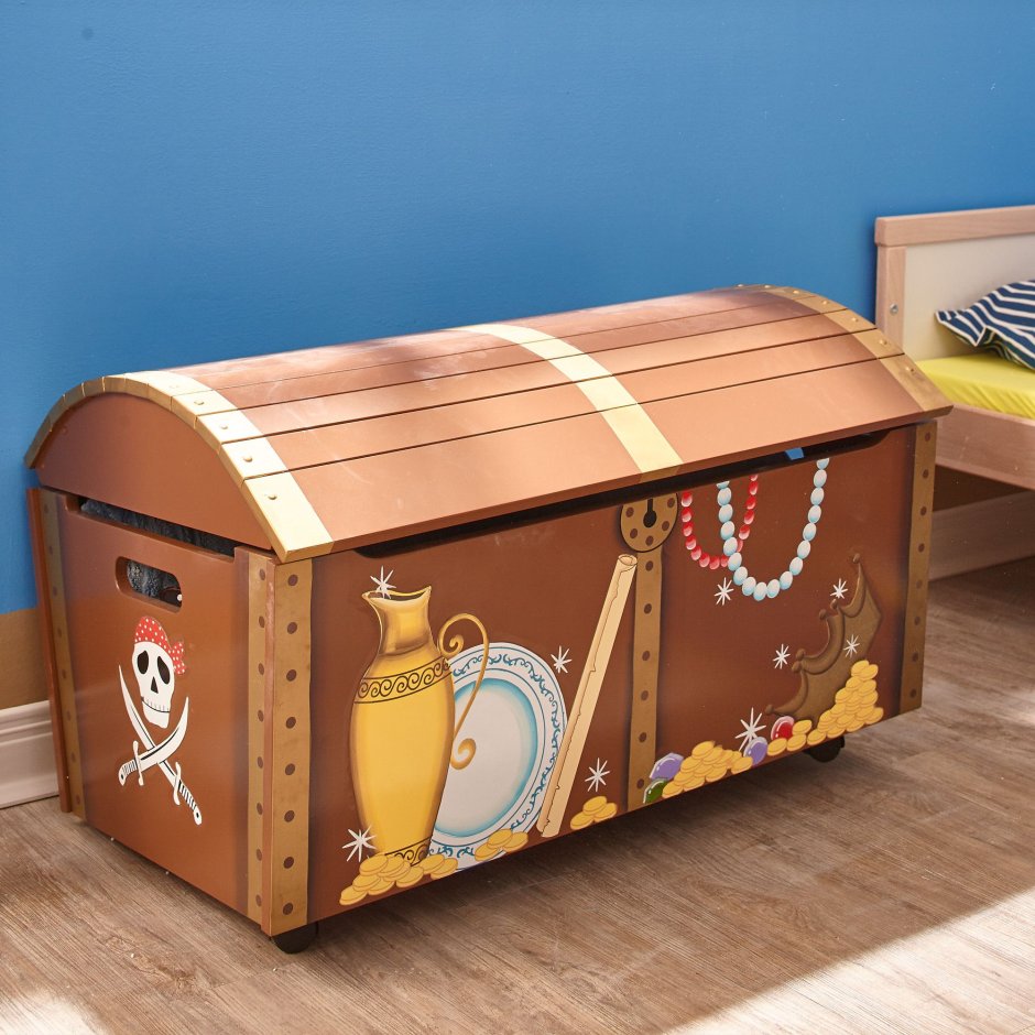 Сундук для игрушек деревянный