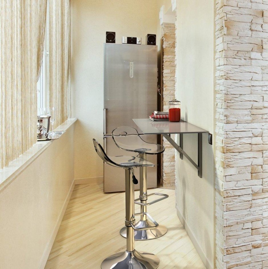 Подоконник барная стойка