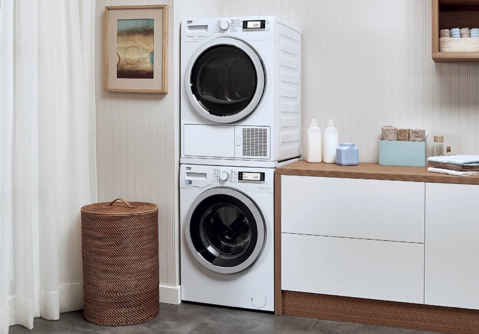 Шкаф для стиралки и сушилки