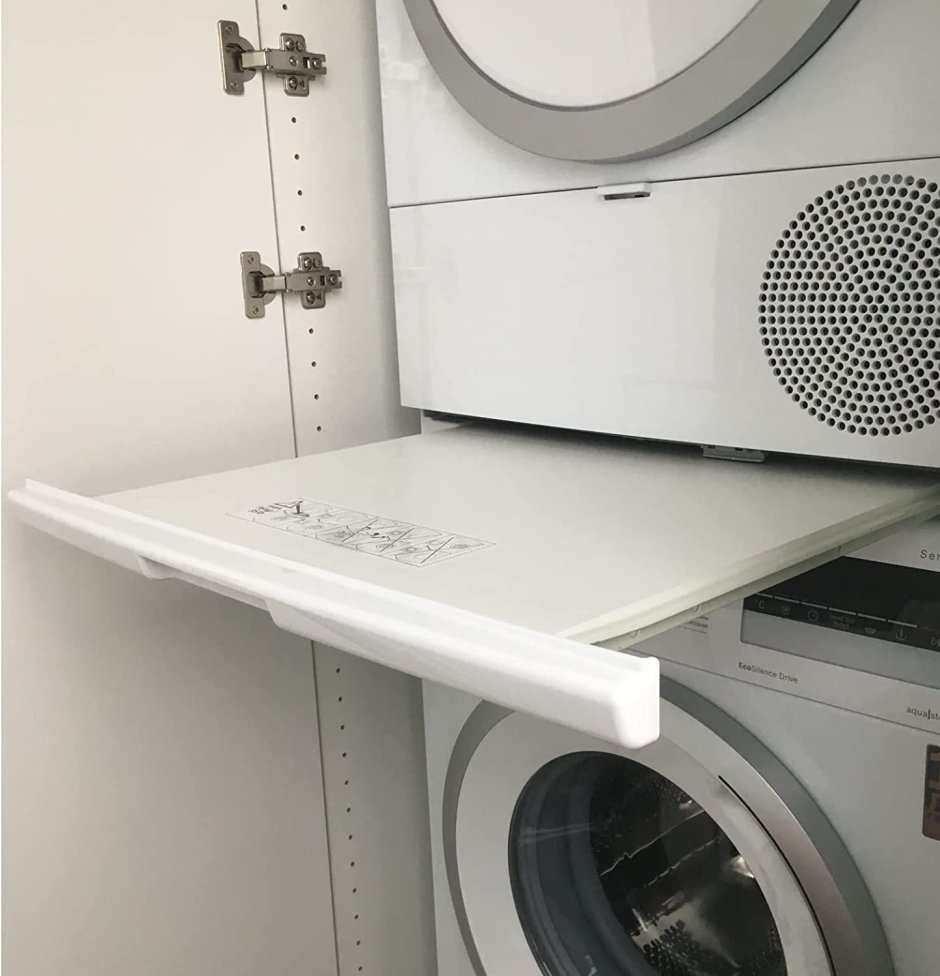 Шкаф для стиральной машины в ванной