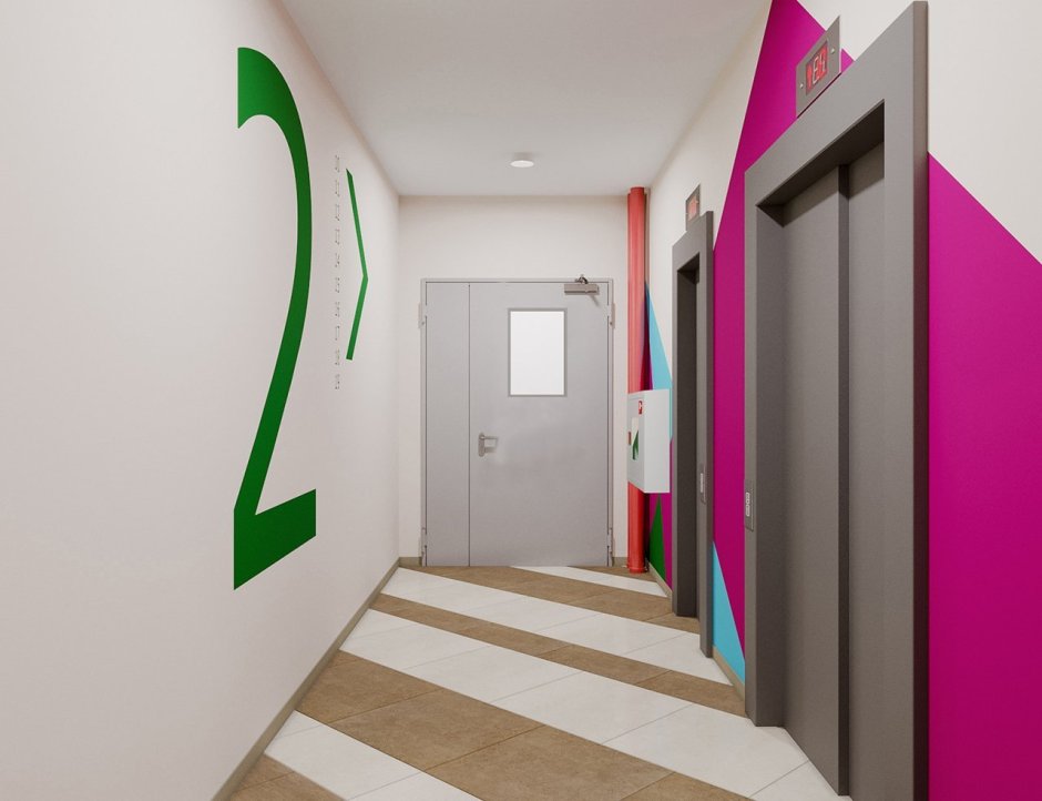 Отделка подъезда