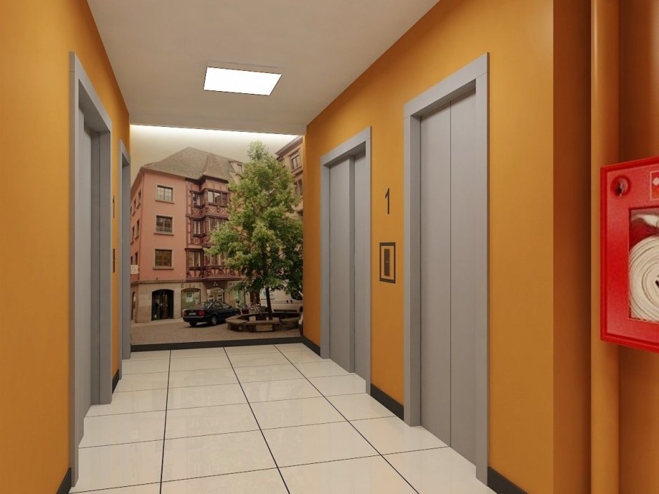 Красивый подъезд