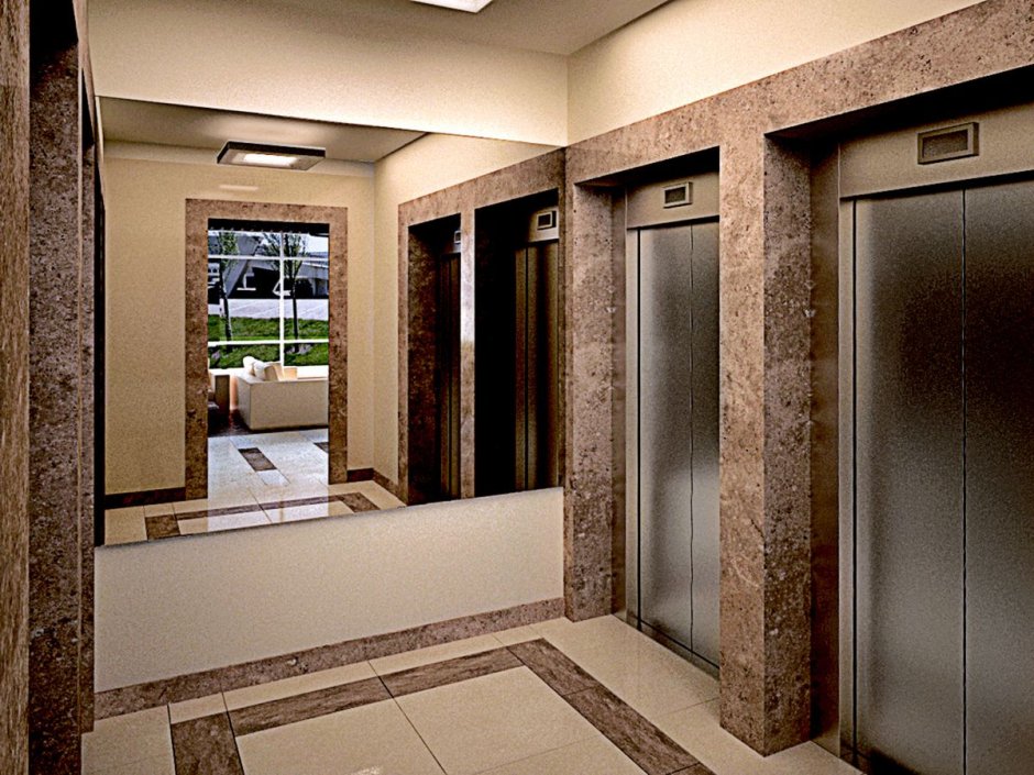 ЖК метрополия лифтовые холлы