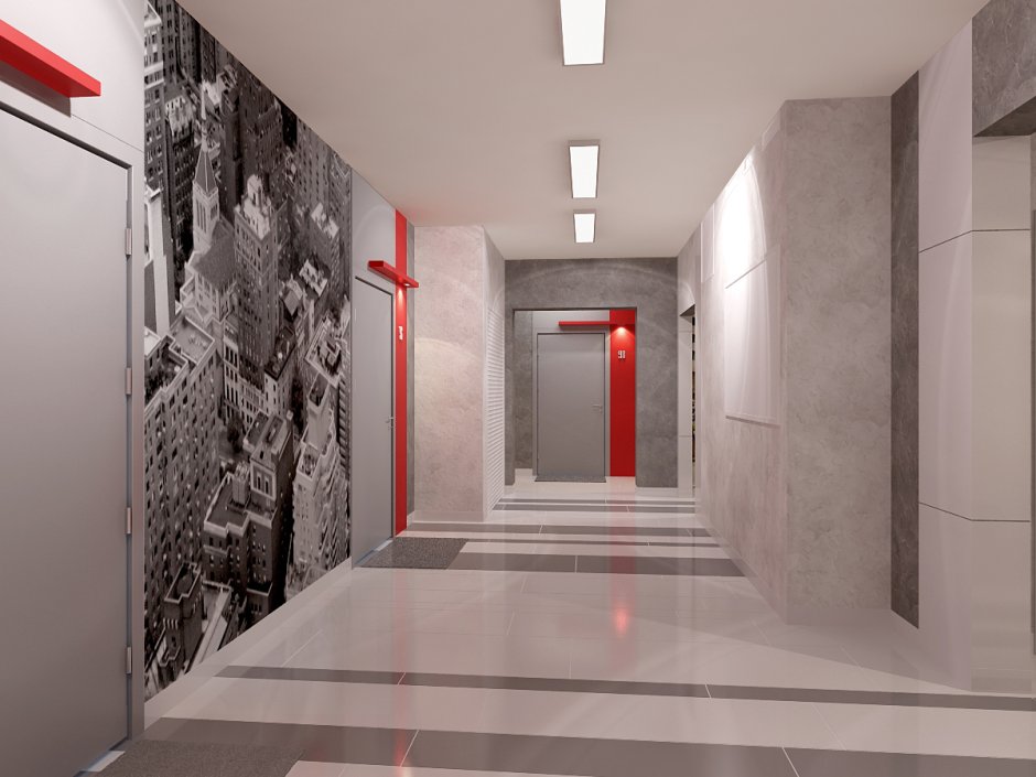 ЖК Манхеттен Челябинск подъезд