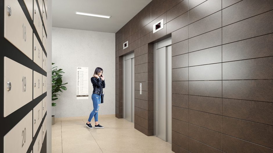 Подъезд в новостройке