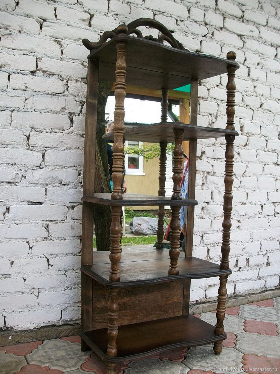 Антикварная Этажерка для нот