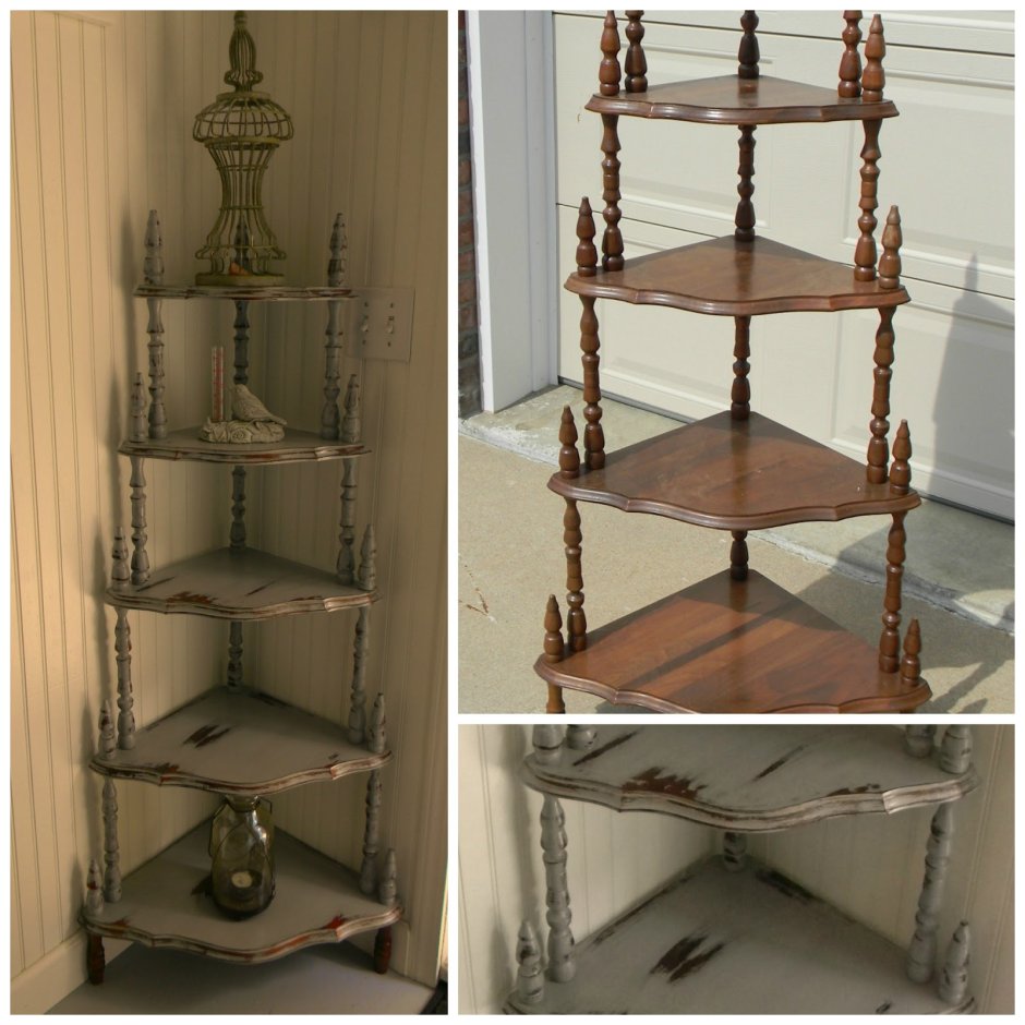 Старинный стеллаж