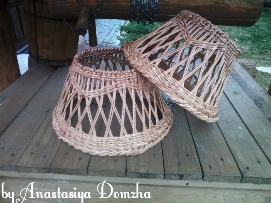 Абажур плетеный на авито в СПБ