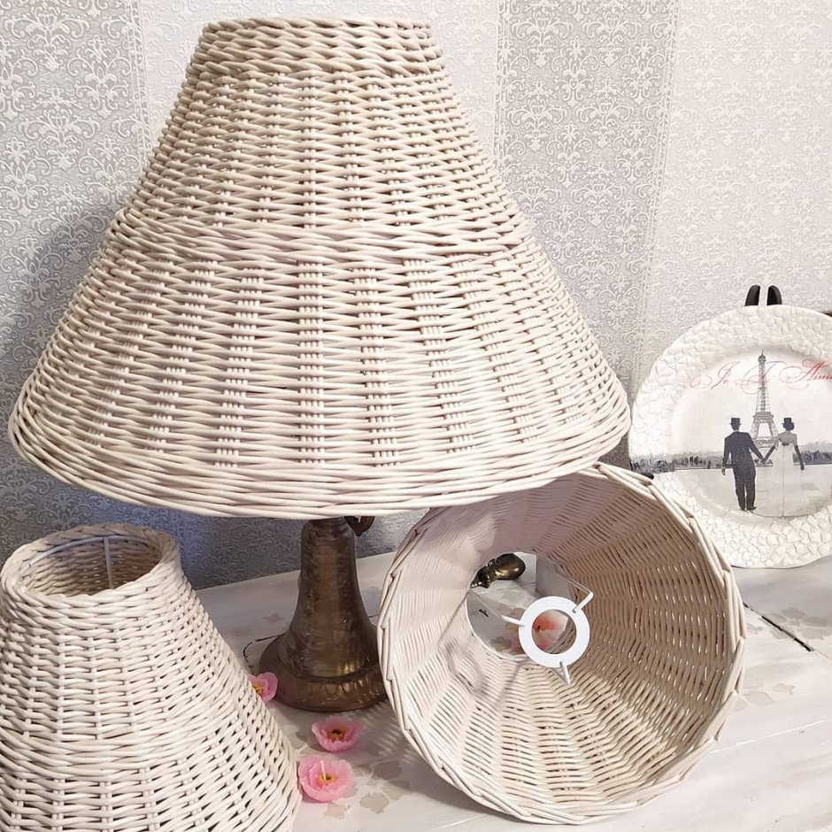 Абажур из ротанга «Midway» Beige Brafab