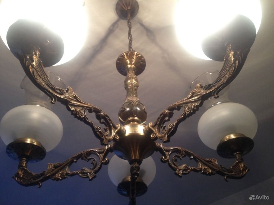 Люстры плафоны керамические советские