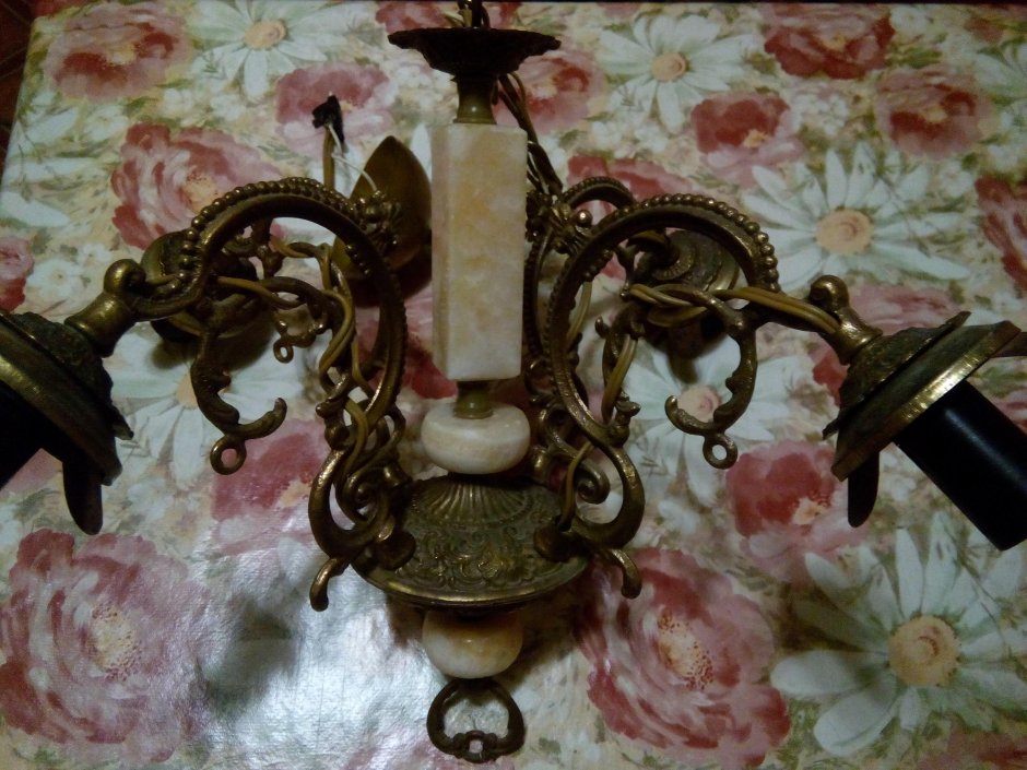 Лампа зик бронза СССР