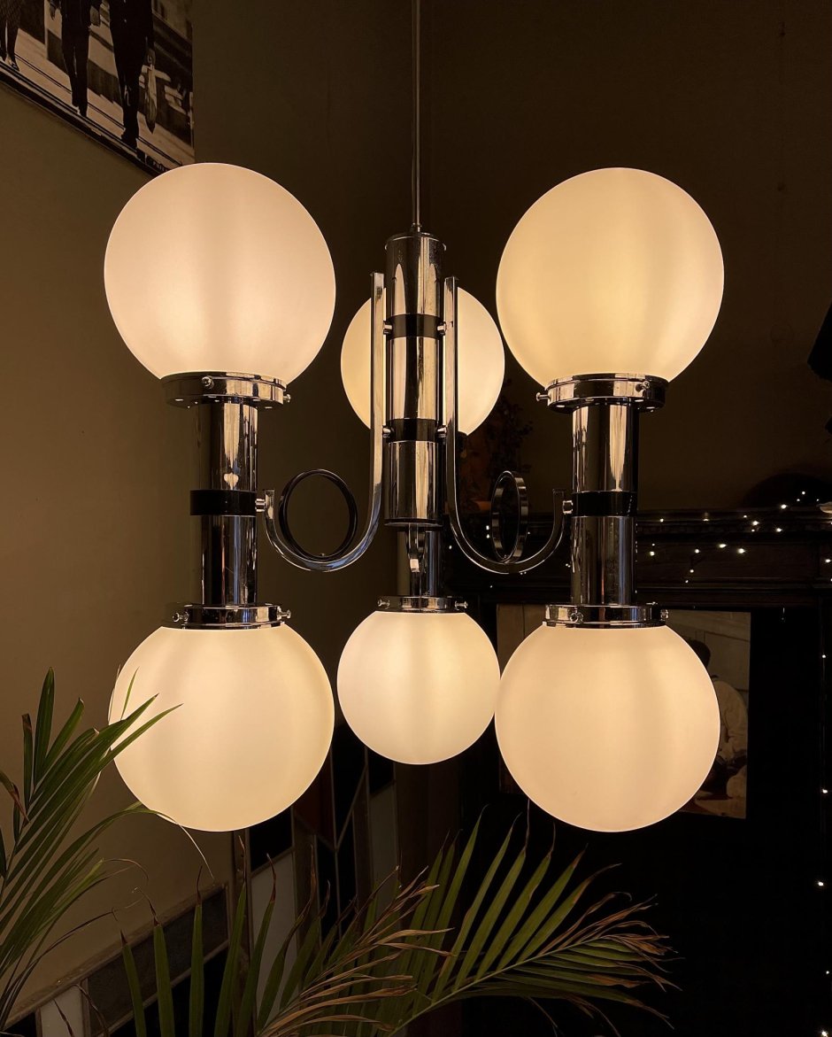 Люстра бронза Югославия