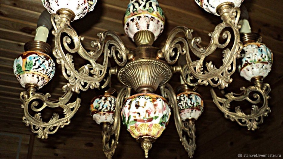 Люстра Югославия керосинка