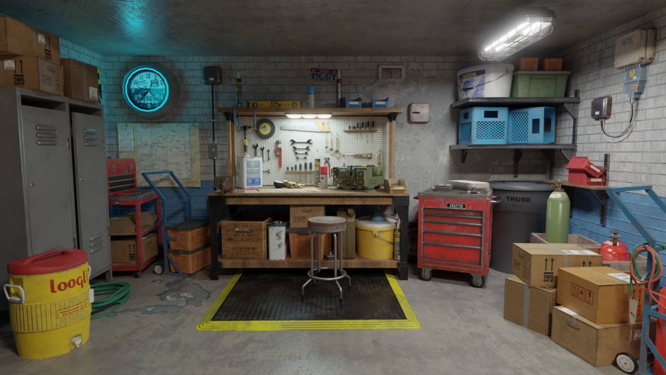 Пластиковая бутыль для хранения