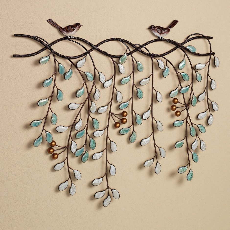 Настенный декор из проволоки