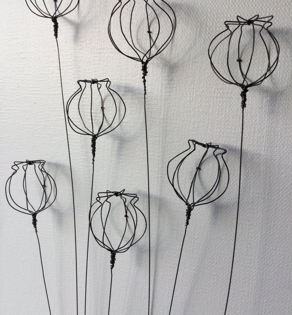 Цветы из проволоки