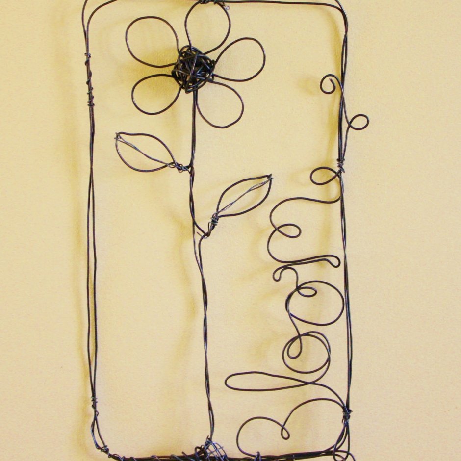 Панно из проволоки