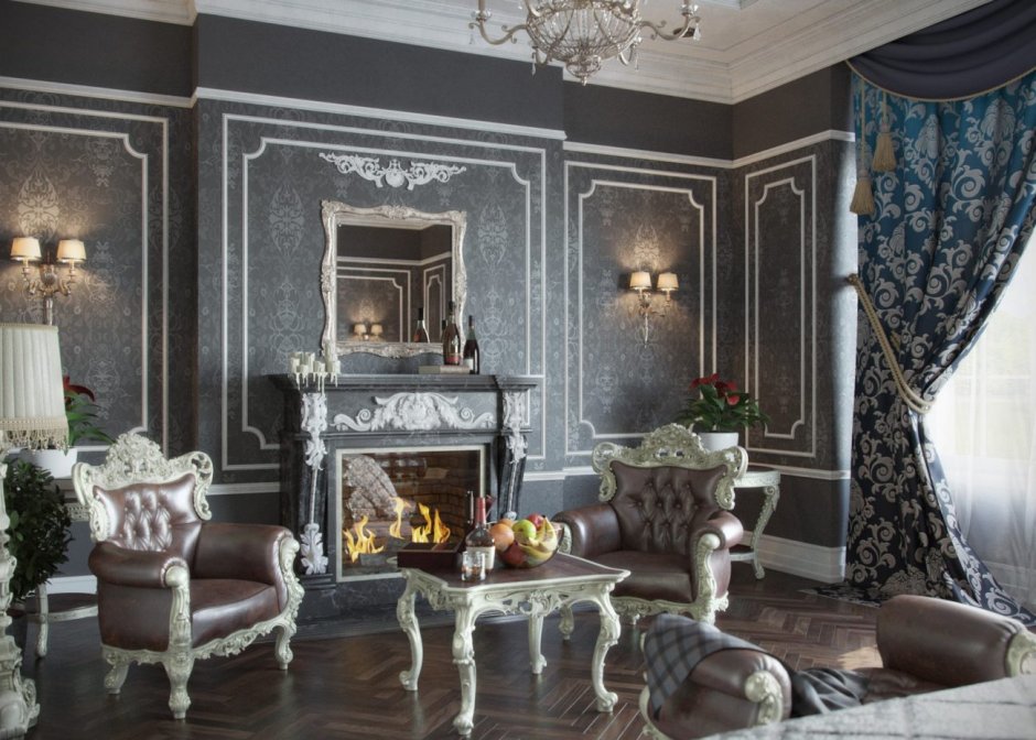 Рокко Барокко стиль интерьера