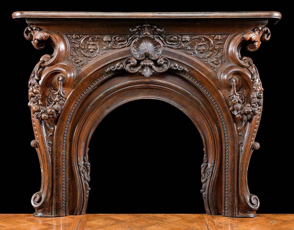 Камин в стиле рококо