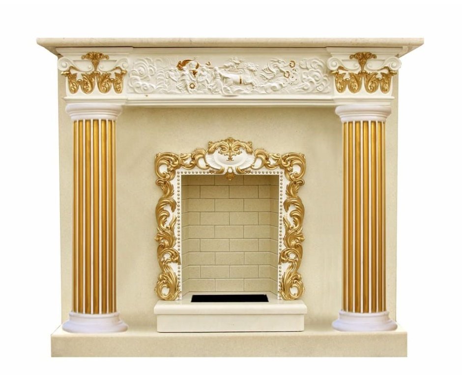 Каминный портал crema Nova