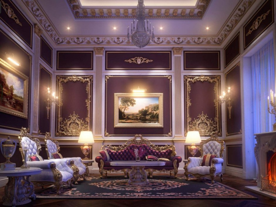 Залы в стиле Барокко