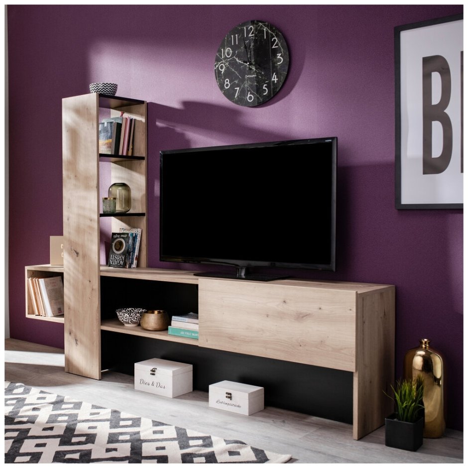 Стенка под телевизор в современном стиле