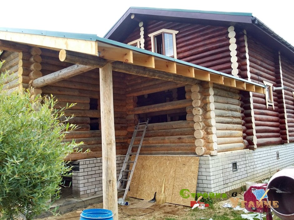 Пристройка к срубу