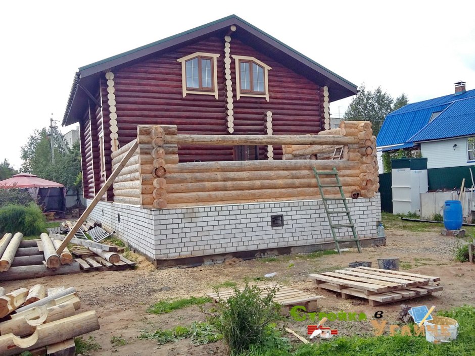 Пристройка к срубу