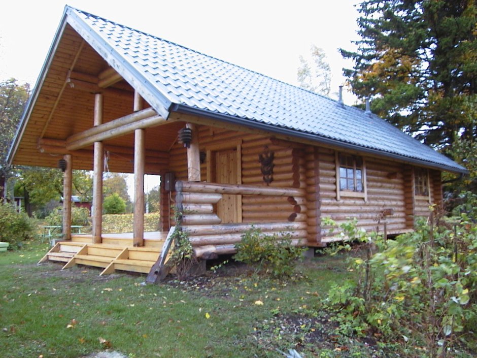 Домик из кругляка