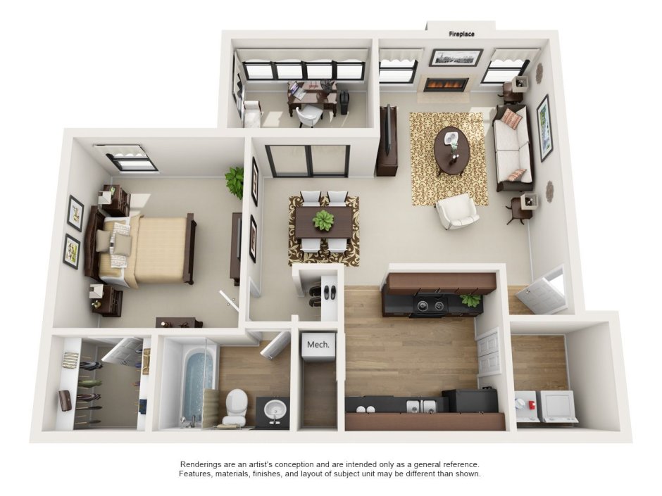 Планировки от икеа