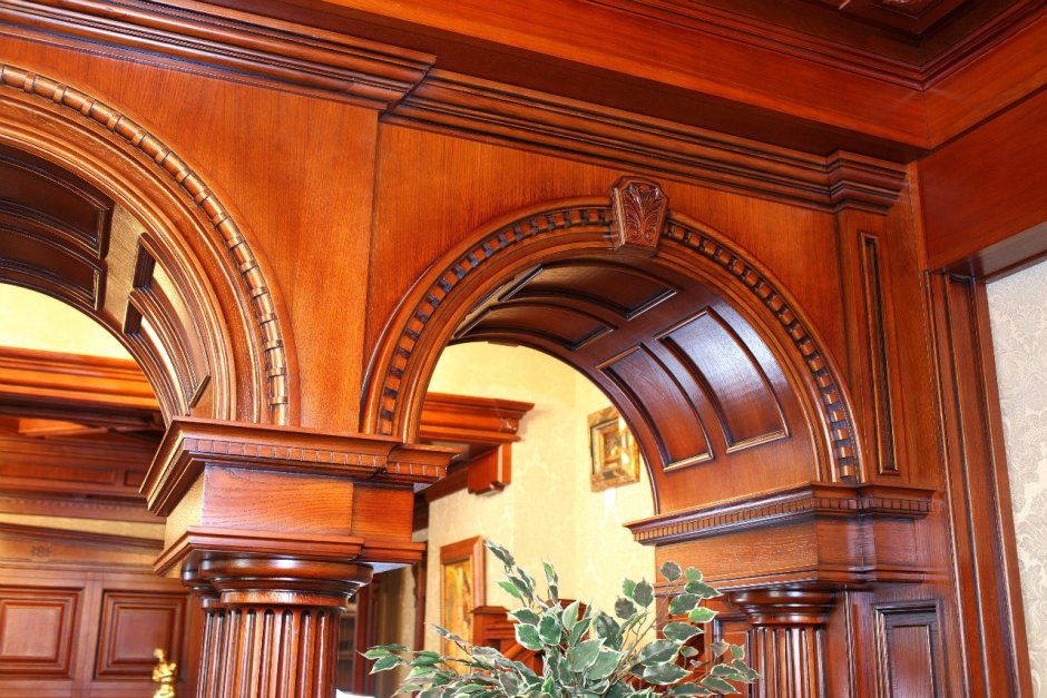 Арки из дерева для дома