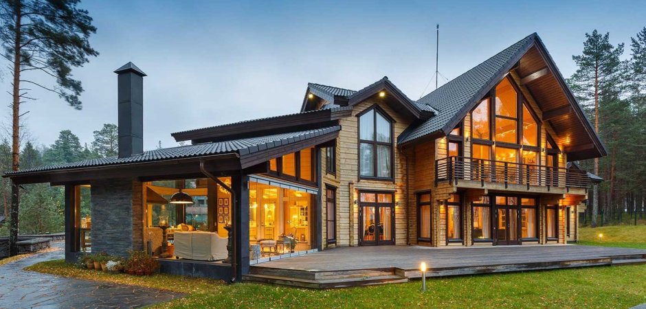 Honka дома из клееного бруса