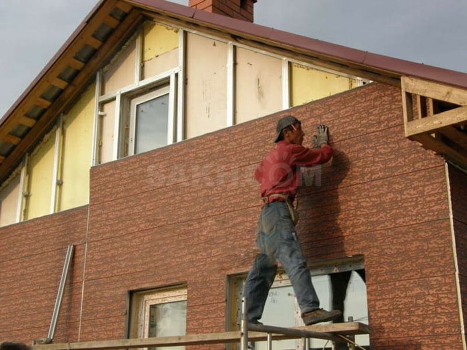 Термопанели для наружной отделки деревянного дома