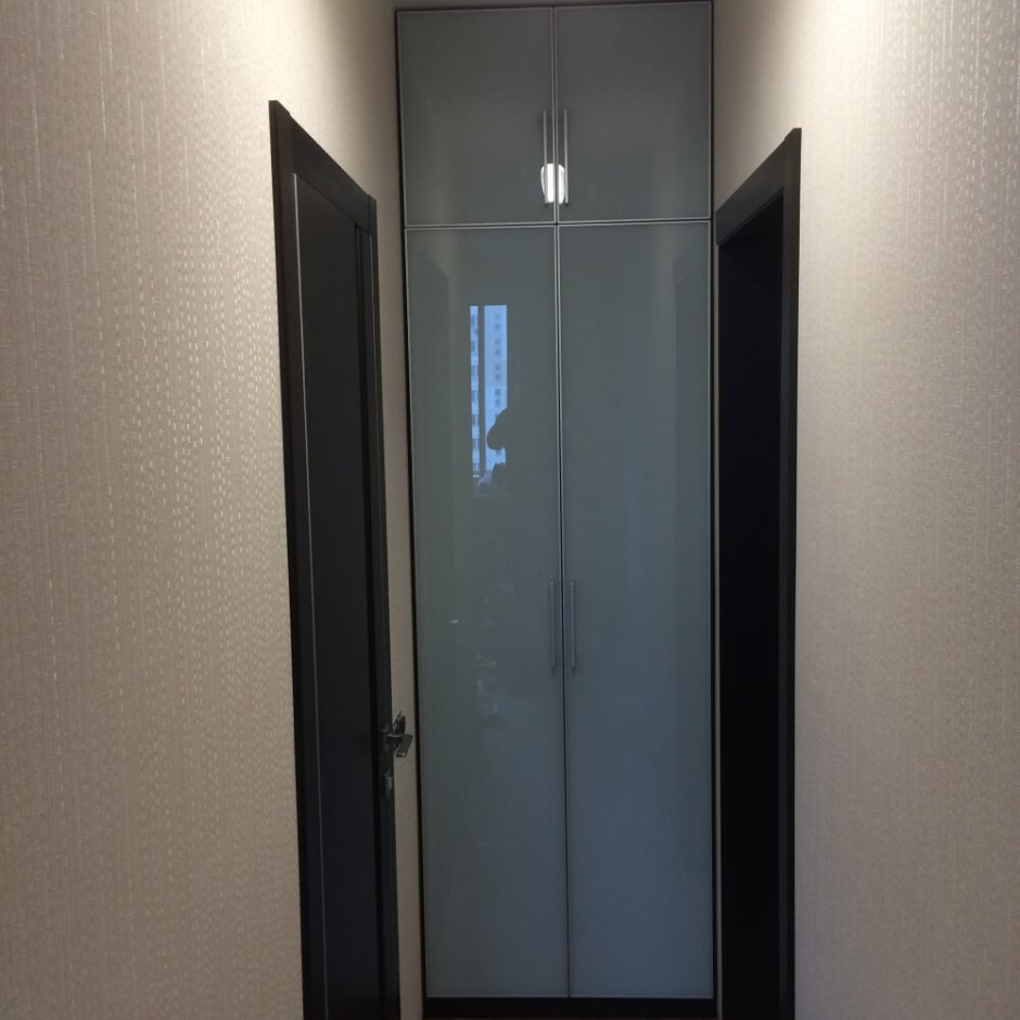 Зеркальные распашные двери