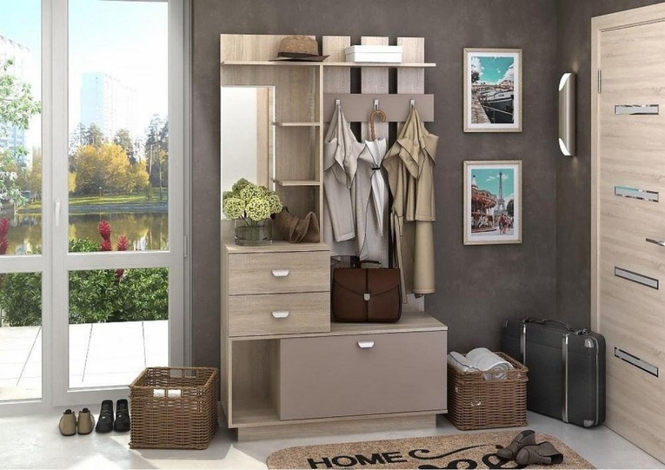 Прихожая с антресолью Вега-а413