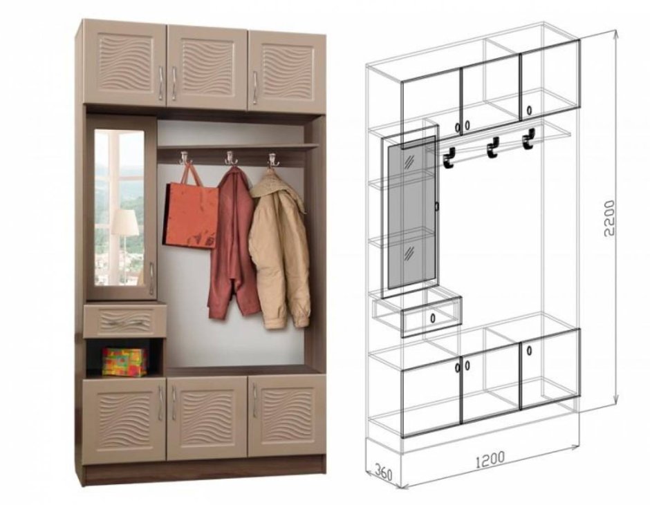 Прихожая Вега