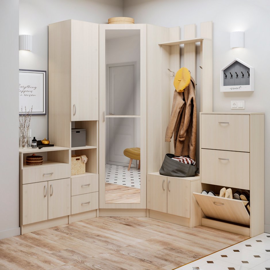 ВШ-2 вешалка венге дуб Вега