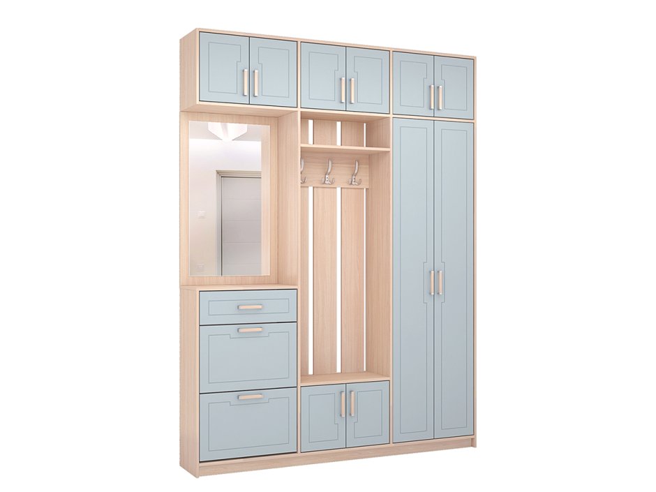 ВШ-2 вешалка венге дуб Вега