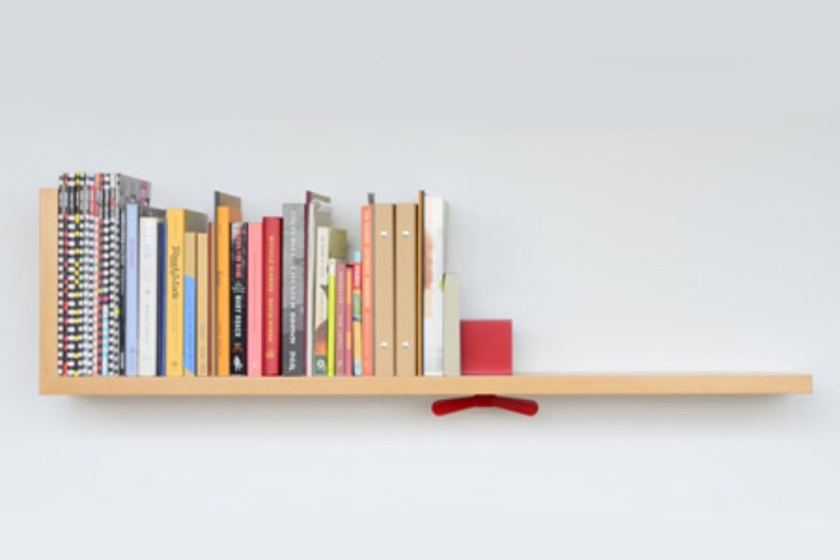 Полка елочка для книг