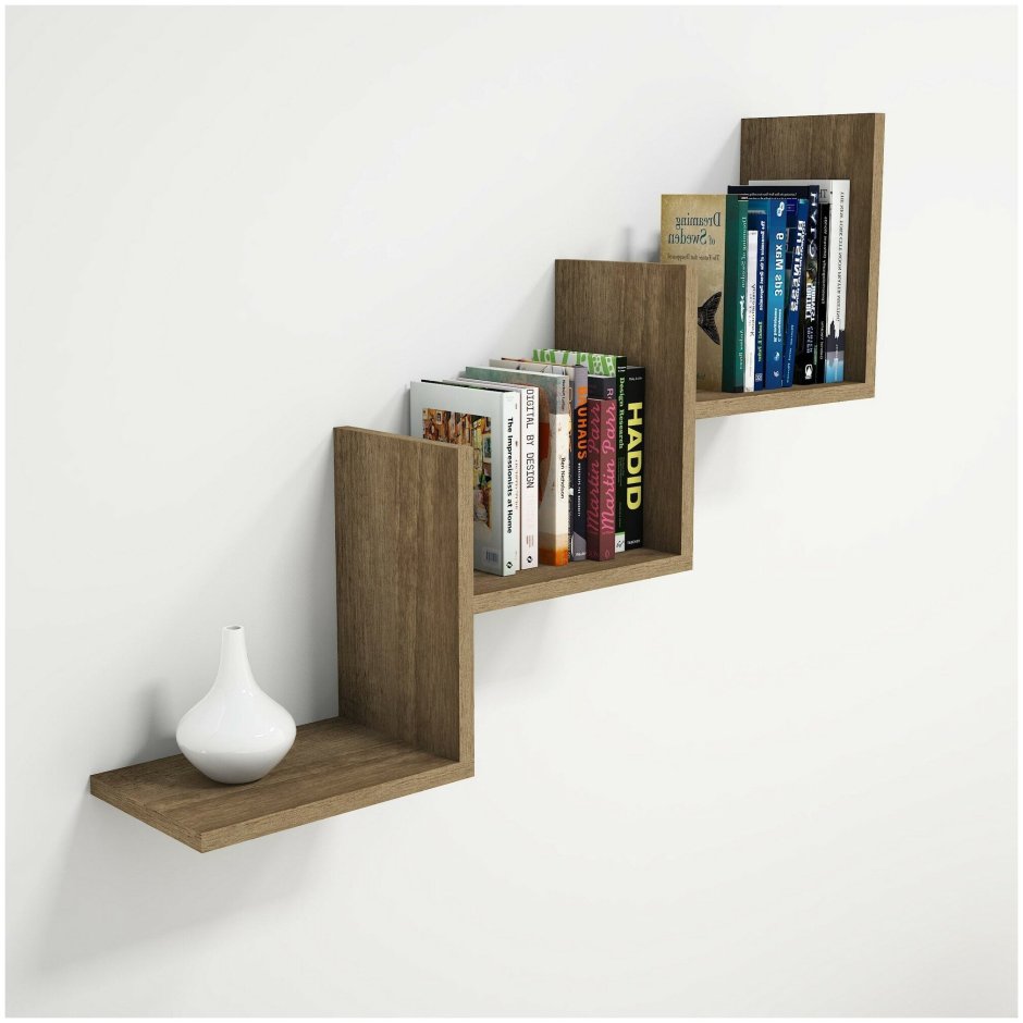 Необычные книжные полки