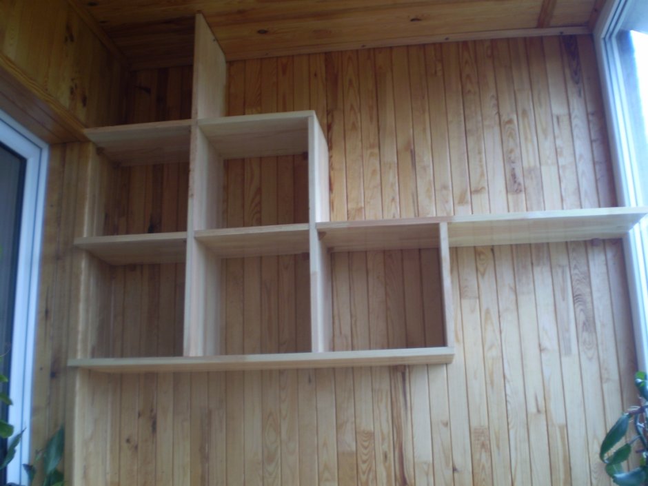Полочки из вагонки